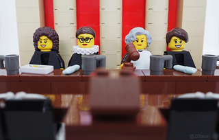 Illustration for article titled Someone made Lego versions of the Supreme Court’s female justices